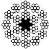 Multi-strand rope 18x7